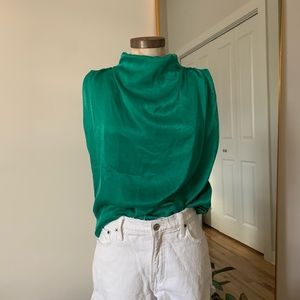 Zara satin top